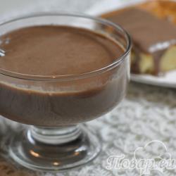 Шоколадный соус из какао