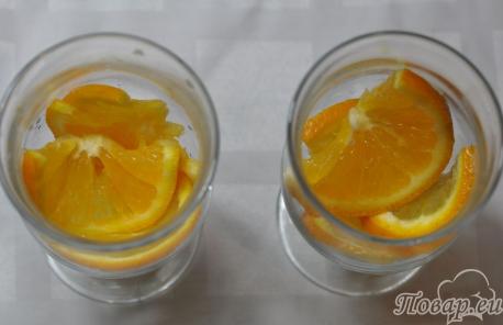 Чёрный чай с апельсином: апельсины