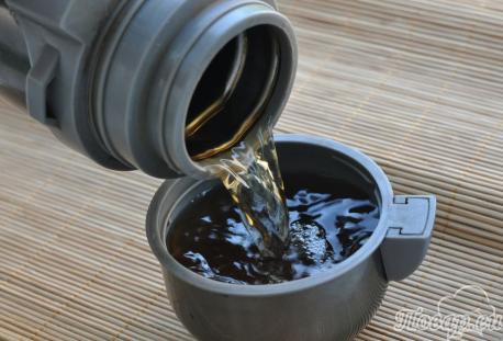 Чёрный чай в термосе: готовый напиток