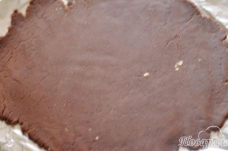 Пласт для десерта из печенья без выпечки