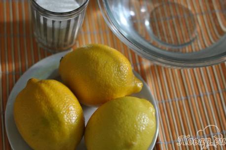 ингредиенты для приготовления домашнего лимонада из лимонов