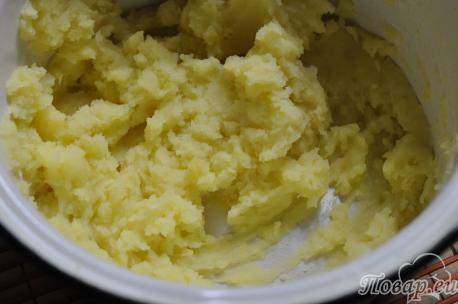 Финские картофельные лепёшки: картофельная масса