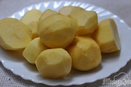 Картофель на пару в мультиварке: подготовка картофеля