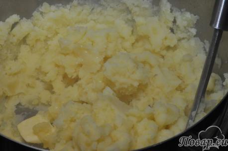 Готовое картофельное пюре на мясном бульоне