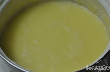 Картофельный суп-пюре: готовое блюдо