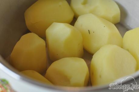 Котлеты из картофельного пюре: отварной картофель