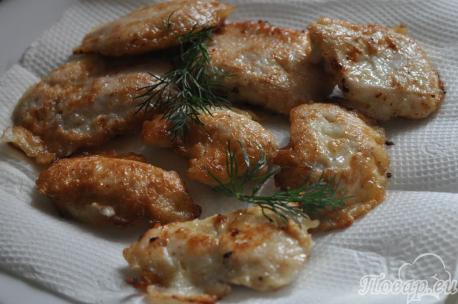 Куриное филе в кляре: готовое блюдо