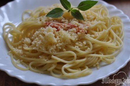 Как правильно приготовить спагетти