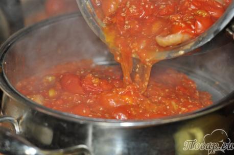 приготовление кетчупа в домашних условиях: шаг 2