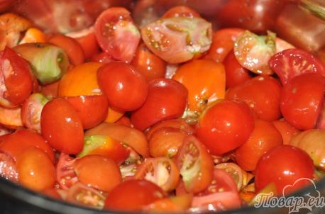 Рецепт домашней аджики: помидоры