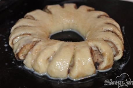 Рецепт пирога с корицей: кольцо