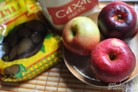 Рецепт яблочного киселя: продукты