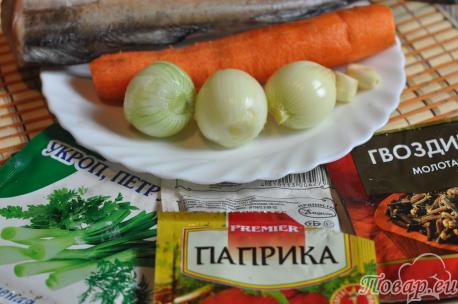 Рыба в томатном соусе: продукты