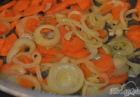 Рыба в томатном соусе: овощи