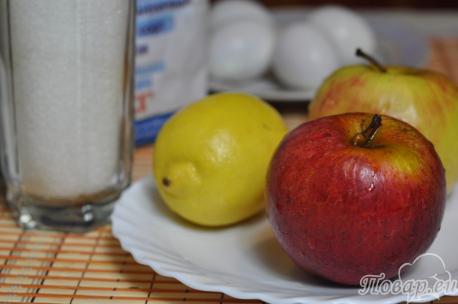 Рецепт шарлотки с яблоками в мультиварке: ингредиенты