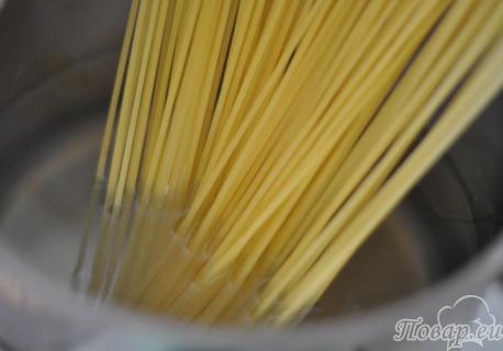 Как правильно варить спагетти: шаг1