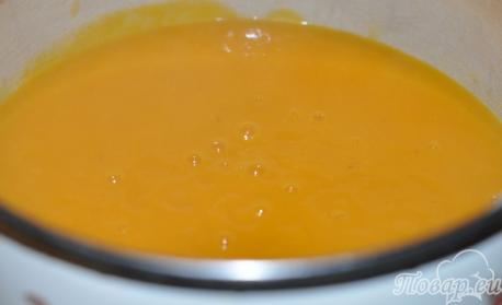 Тыквенный суп-пюре: приготовление пюре