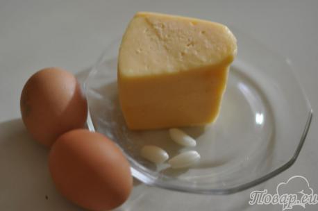 ингредиенты для приготовления еврейского салата с сыром